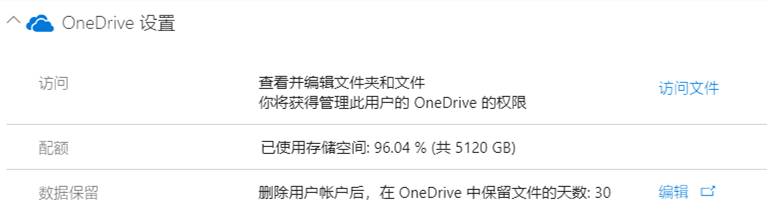 微软OneDrive网盘免费扩容到25T存储空间