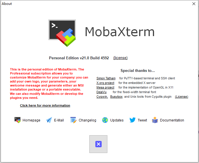 MobaXterm：Windows平台强大的终端，含在线生成专业版授权!