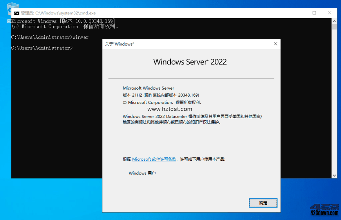 微软服务器版操作系统 Windows Server 2022 xb21cn WinServer2022 21H2 (20348.740)