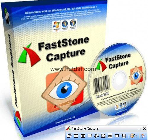 FastStone Capture 10.1中文破解绿色便携版